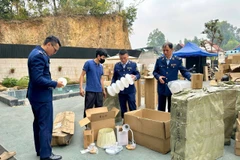 Bộ Công Thương yêu cầu lực lượng quản lý thị trường tập trung đấu tranh ngăn chặn, đẩy lùi tình trạng buôn lậu, gian lận thương mại, hàng giả và xâm phạm quyền sở hữu trí tuệ trên toàn quốc. (Ảnh: qltt)