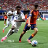 Tây Ban Nha chia điểm với tân binh Cape Verde trong ngày ra quân World Cup 2026. (Ảnh: AFP/TTXVN)