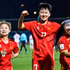 U17 nữ Việt Nam giành vé vào tứ kết U17 nữ châu Á. (Nguồn: AFC)