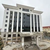 Dự án đầu tư xây dựng trụ sở làm việc Cơ quan Hội đồng Nhân dân-Ủy ban Nhân dân huyện Hoằng Hóa. (Ảnh: Việt Hoàng/TTXVN)