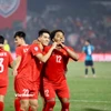 Tiến Linh và Xuân Son tiếp tục cùng ghi bàn để đưa Việt Nam vào chung kết AFF Cup 2024. (Ảnh: Hoài Nam/Vietnam+)