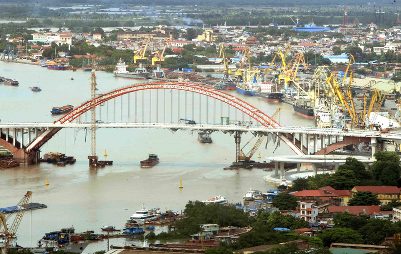 Một góc thành phố Hải Phòng. (Ảnh: An Đăng/TTXVN)