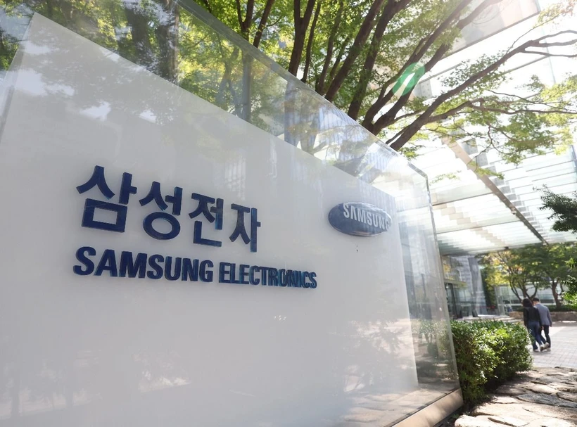 Trụ sở của Samsung Electronics ở Seoul (Hàn Quốc). (Ảnh: Yonhap/TTXVN)