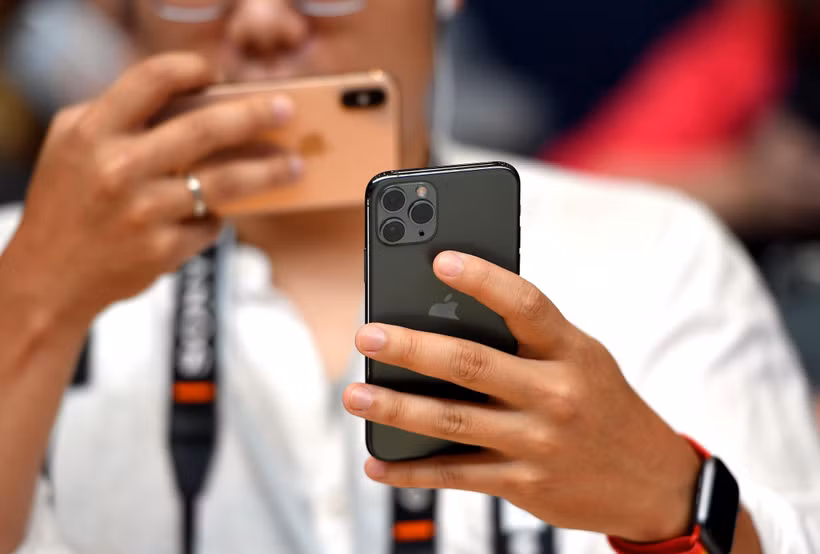 Mẫu iPhone mới của Apple (Nguồn: AFP/TTXVN)
