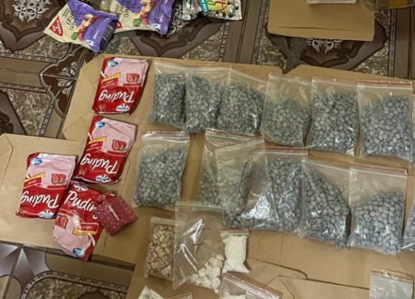 Hơn 10kg ma túy tổng hợp các loại bị thu giữ. (Nguồn: Công an tỉnh Quảng Bình)