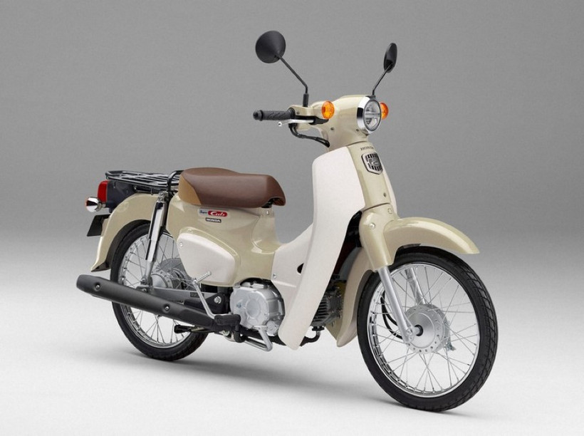 Một chiếc Honda Super Cub 50. (Nguồn: Kyodo/The Mainichi)