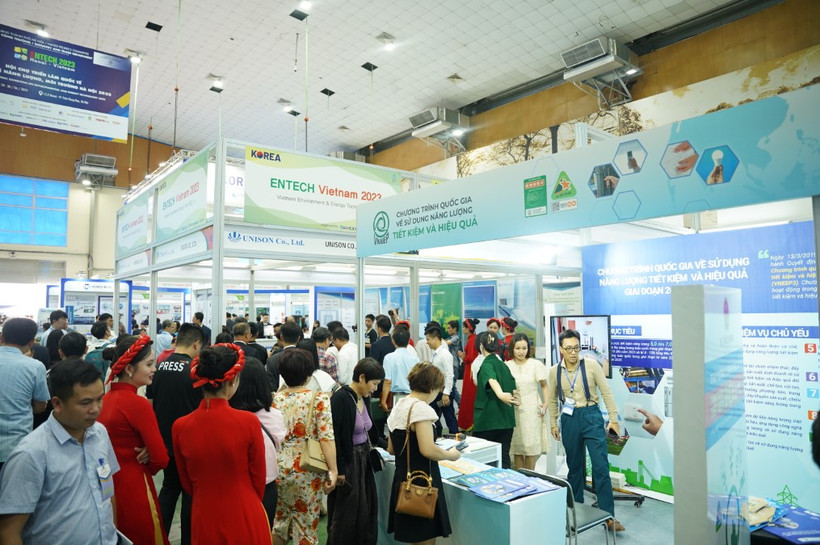 Quang cảnh ENTECH Việt Nam 2023. (Ảnh: ENTECH/Vietnam+)