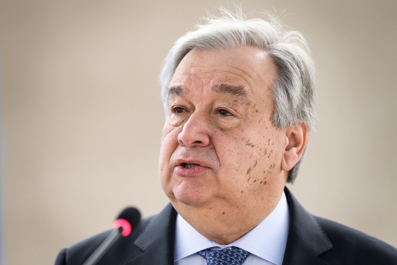 Tổng thư ký Antonio Guterres. (Nguồn: AFP/TTXVN)