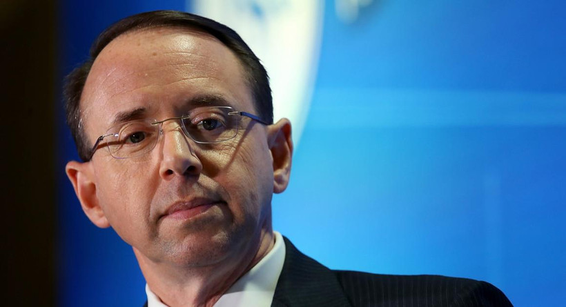 Thứ trưởng Bộ Tư pháp Mỹ Rod Rosenstein. (Nguồn: Getty Images)