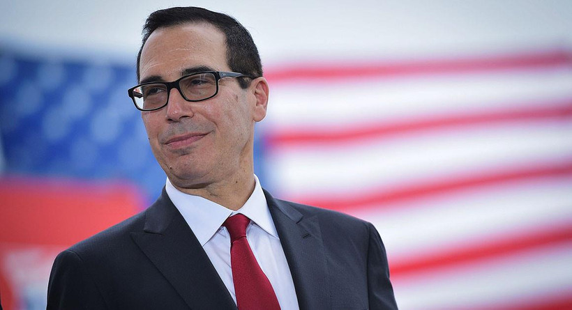 Bộ trưởng Tài chính Mỹ Steven Mnuchin. (Nguồn: Getty Images)