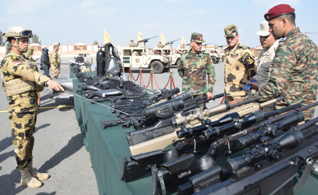 Cuộc tập trận chung “Cyclone-2” sẽ kéo dài đến ngày 1/2. (Nguồn: Egypt Today)