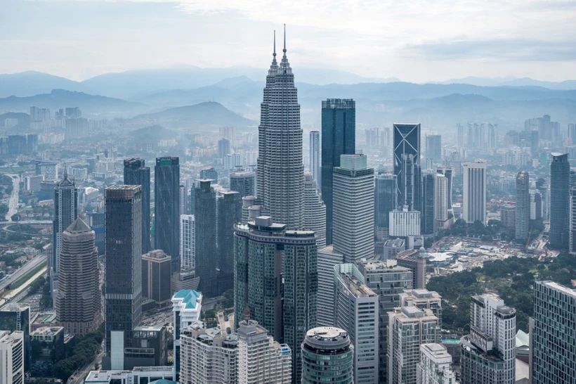 Thủ đô Kuala Lumpur của Malaysia. (Ảnh: AFP/TTXVN)