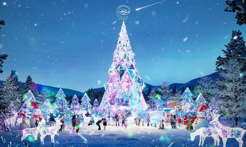 Khu rừng Pha lê sẽ được dựng lên khắp các dự án của nhà sáng lập Ecopark.