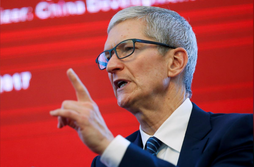 Giám đốc điều hành Apple, Tim Cook. (Nguồn: Reuters)