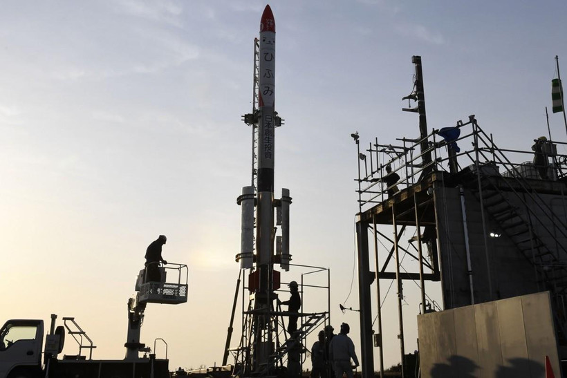 Tên lửa MOMO-3. (Nguồn: Kyodo)