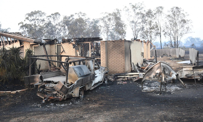 Cháy rừng gây nhiều thiệt hại tại Australia. (Nguồn: theguardian)