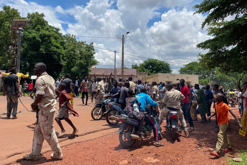 Hiện trường một vụ tấn công tại Kati (Mali) hồi năm 2022. (Ảnh: AFP/TTXVN)