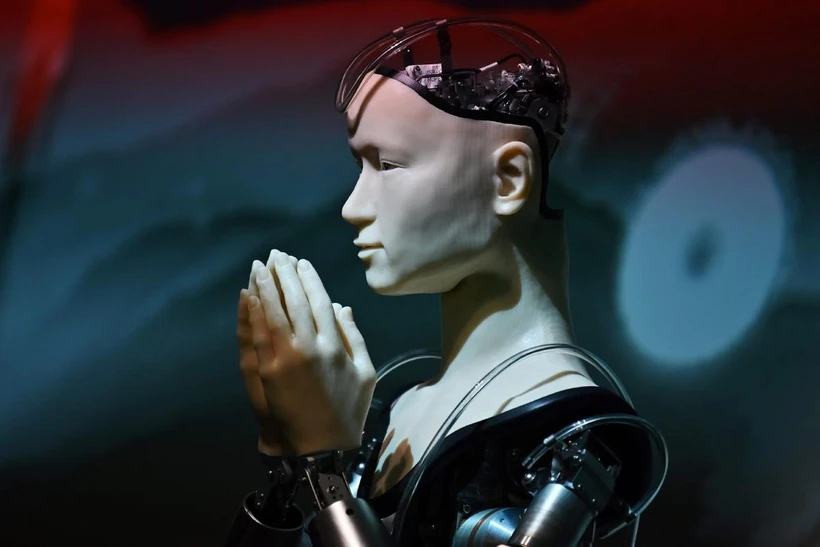 Robot Mindar. (Nguồn: AFP)