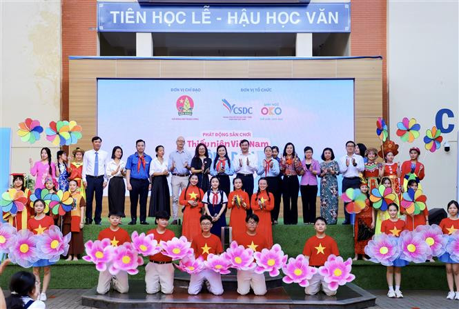 Quang cảnh Lễ Phát động. (Ảnh: Hồng Giang/TTXVN)