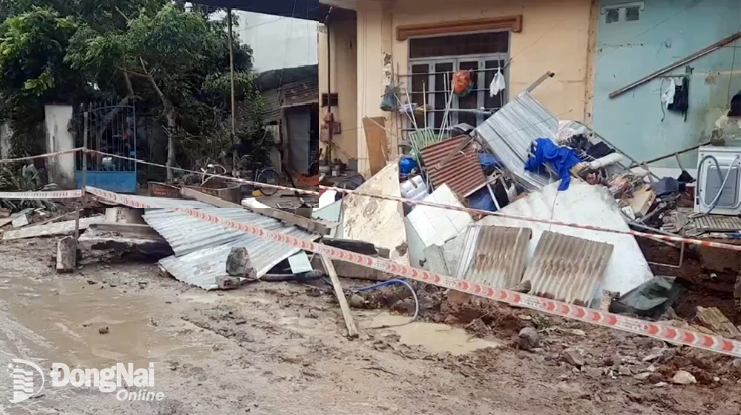 Hiện trường vụ việc. (Nguồn: Báo Đồng Nai)