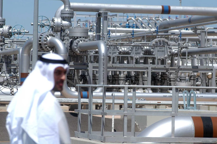 Cơ sở khai thác dầu Al-Rawdhatain ở Kuwait. (Nguồn: AFP/TTXVN)
