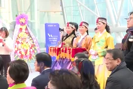 Chủ tịch Hồ Chí Minh qua điêu khắc ánh sáng tại thủ đô Seoul