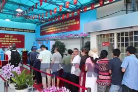 Cử tri Thành phố Hồ Chí Minh nô nức đi bầu cử