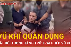 Bắt giữ đối tượng tàng trữ vũ khí quân dụng trái phép tại biên giới Quảng Trị