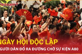 "Khối yêu nước" đổ ra đường, triệu con tim hồi hộp đón chờ sự kiện A80 