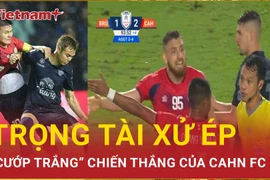 Câu lạc bộ Công an Hà Nội đã bị trọng tài "cướp trắng" chiến thắng như thế nào?