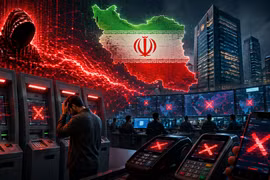 Tấn công mạng làm tê liệt dịch vụ của 4 ngân hàng lớn tại Iran 