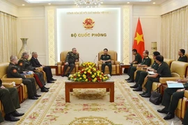 Quang cảnh buổi tiếp. (Ảnh: Báo Nhân dân)