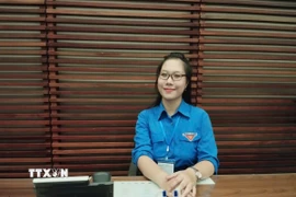 Thạc sỹ Nguyễn Thu Trang, Viện Hàn lâm Khoa học xã hội Việt Nam. (Ảnh: Thanh Hương/TTXVN)