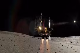 Tàu vũ trụ thám hiểm Mặt Trăng của Nhật Bản. (Ảnh minh họa: JAXA)
