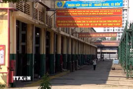 Một góc nhà máy xe lửa Dĩ An nay là Công ty cổ phần xe lửa Dĩ An ( phường Dĩ An, Thành phố Hồ Chí Minh). (Ảnh : Huyền Trang/TTXVN)