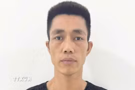 Đối tượng Nguyễn Văn Chung, sinh năm 1996, trú tại xã Phú Lạc (Thái Nguyên). (Ảnh: TTXVN phát)
