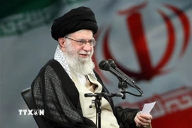 Lãnh tụ tinh thần tối cao Iran, Đại giáo chủ Ali Khamenei. (Ảnh: IRNA/TTXVN)
