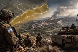 Quân đội Israel quyết bám trụ "vùng an ninh" ở miền Nam Liban
