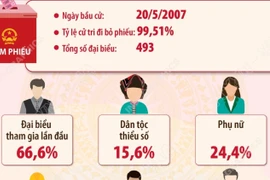 Kết quả bầu cử đại biểu Quốc hội khóa XII