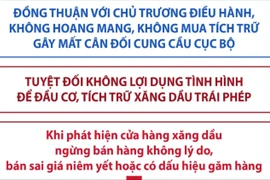 Người dân và doanh nghiệp không tích trữ xăng dầu
