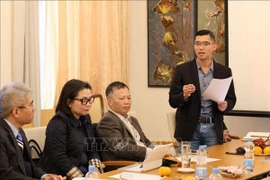 Tiến sỹ Nguyễn Thái Chinh, Bí thư Chi bộ Lưu học sinh Berlin-Potsdam. (Ảnh: TTXVN phát)