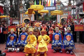 Được xây dựng từ thế kỷ thứ III trước công nguyên dưới thời An Dương Vương để làm Kinh đô nước Âu Lạc, Thành Cổ Loa là tòa thành có niên đại cổ nhất ở Việt Nam, nay thuộc huyện Đông Anh, Hà Nội. (Ảnh: Mai Mai/Vietnam+)