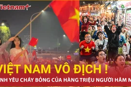 Đã rõ tình yêu bóng đá cháy bỏng của người dân Việt Nam sau chức vô địch AFF Cup