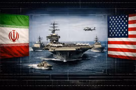 Iran bắn "cảnh cáo" tàu khu trục Mỹ băng qua Eo biển Hormuz