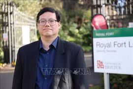 Tiến sỹ Hồ Quốc Tuấn, giảng viên cấp cao Đại học Bristol (Anh). (Ảnh: Phong Hà/TTXVN)