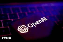 Biểu tượng của Hãng OpenAI. (Ảnh: REUTERS/TTXVN)