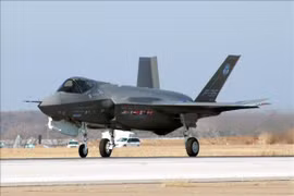 Máy bay F-35 của Mỹ tại căn cứ ở Fort Worth, bang Texas. (Ảnh: AFP/TTXVN)