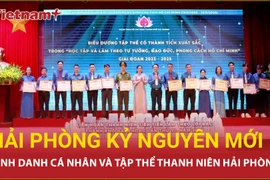 Hải Phòng: Thanh niên tiêu biểu tiếp thêm động lực xung kích kỷ nguyên mới