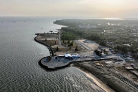 Cần thiết hạ tầng giao thông nối Cần Giờ-Vũng Tàu thành hành lang ven biển mới. (Ảnh: Báo Thanh niên)