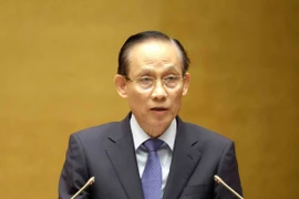 Đồng chí Lê Hoài Trung, Ủy viên Bộ Chính trị, Bộ trưởng Bộ Ngoại giao. (Ảnh: Phương Hoa/TTXVN)